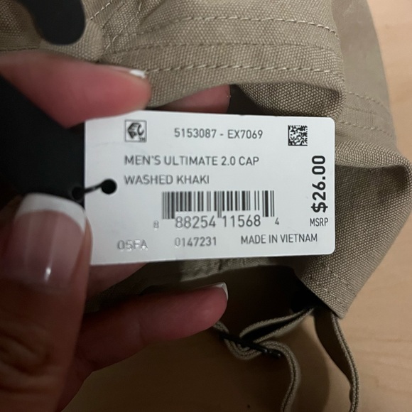 Adidas 2.0 RELAXED FIT HAT / Snapback Adjustable Back / Khaki / Golf / Dad Hat - Picture 4 of 6